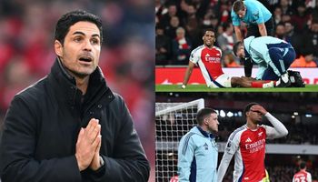 Arsenal vắng đến 7 trụ cột trước đại chiến Real